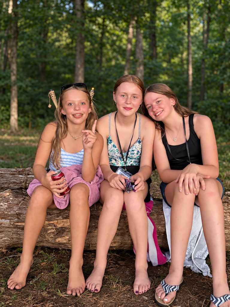 Three Friends at Camp Jabez-1